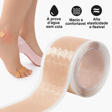 Almofada Protetora de Silicone para Sapatos – Rolo 2cm x 100cm