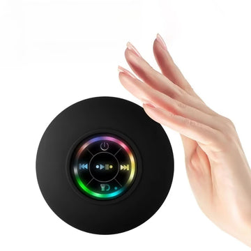 BoxWave LED – Caixa de Som Bluetooth com Ventosa e Luz Atmosférica IPX4