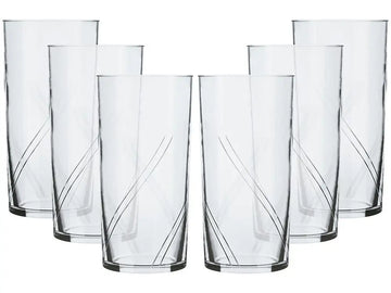 Conjunto 6 Copos de Vidro Nadir Brisa – 300ml
