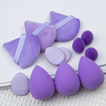 Kit 12 Esponjas Profissionais Beauty Egg