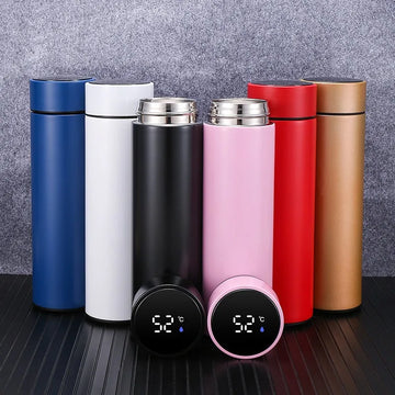 Garrafa Térmica Inteligente SmartTemp 500ML – Display de Temperatura LED