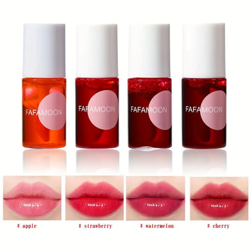 Kit 4 Lip Tints FAFAMOON – Frutas Radiantes