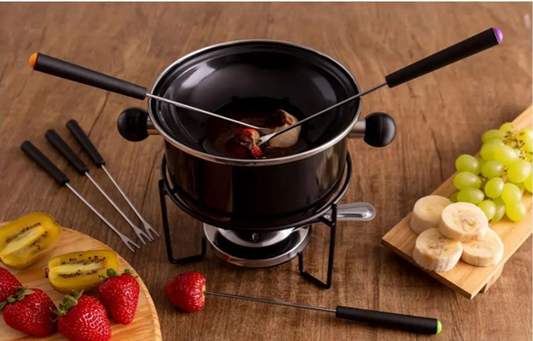 Conjunto para Fondue Brinox Essenza – 10 Peças