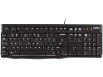 Teclado Logitech K120 ABNT2 com Teclado Numérico – Conforto e Durabilidade USB Plug & Play