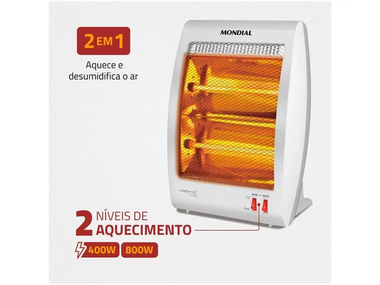 Aquecedor Halógeno Mondial Comfort Air II A-09 – 220V